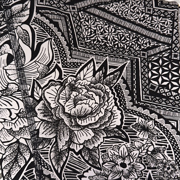 NWOT Lululemon High Rise Wunder Under leggings in Inked Ice - Picture 8 of 9